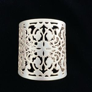 Brushed Gold Wide Bracelet